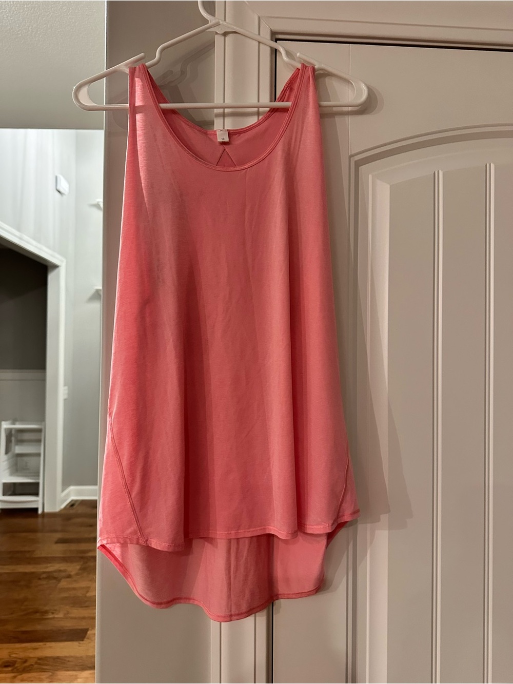 lululemon athletica Pink Flowing High-Low Tank